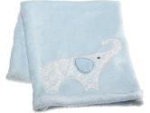 Carter's Blue Elephant Boa Blanket (KidsLine: 789887504411)