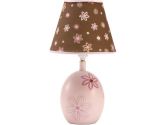 Nojo- Serenity Lamp And Shade, Pink/Brown (NoJo: 085214054124)