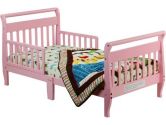 Dream On Me Classic Sleigh Toddler Bed - Pink (Dream On Me: 832631000056)