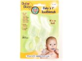 Baby Buddy 2 Count Baby's 1st Toothbrush, Clear (Baby Buddy: 047414025014)