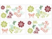 NoJo Alexis Garden Wall Decals (NoJo: 085214045368)