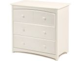 Stork Craft 03580-741 Beatrice 3 Drawer Chest (White) (Stork Craft: 056927074501)