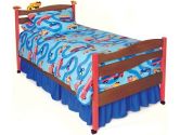 Room Magic Choclate Twin Bed, Boys Like Trucks (Room Magic: 854652002239)