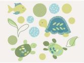Turtle Reef Removable Wall Appliqués (Cocalo: 680601313732)