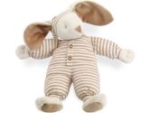 North American Bear Company Sleepyhead Bunny Natural, Tan Stripe, Medium (North American Bear: 798067038066)