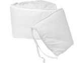 Tailored Baby Cradle Bumpers - Color White - Size 15x33 (Baby Doll: 009243406549)