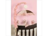 GEENNY Musical Mobile For Blossom Flower CRIB BEDDING SET (GEENNY: 813026010362)