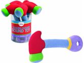 Gund Baby Crashing Hammer Sound Rattle, Red, 8.5" (Gund: 028399587520)