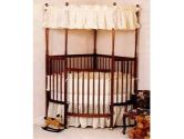 Eyelet Corner Crib Bedding - Color White Eyelet (Baby Doll: 009243142706)