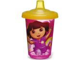 Munchkin 10543 Re-Usable Twist Tight Spill-Proof Cups, Dora the Explorer, 10-Ounce, 3-Pack (Colors May Vary) (Munchkin: 735282105432)