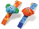 Infantino: Monkey & Elephant Wrist Rattles (Infantino: 773554061321)