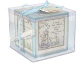 Child to Cherish Christening Block, Blue (Child to Cherish: 025094300522)