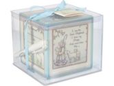 Child to Cherish Christening Block, Blue (Child to Cherish: 025094300522)