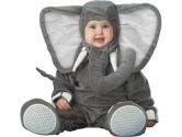 Lil Characters Infant Elephant Costume, 12-18 Months, Dark Grey/Light Grey (Incharacter: 799760853222)