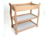 Badger Basket Natural Sleigh Style Baby Changing Table (Badger Basket: 046605522127)