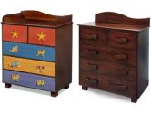 Room Magic RM15-CBD Chocolate 5 Drawer Chest, Cowboy (Room Magic: 854652002482)