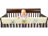 Leachco - Easy Teether Xl Convertible Crib Rail Cover, Ivory (Leachco: 045516137598)