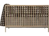 DwellStudio Baby Dots Crib Set, Chocolate (Dwell Studio Nursery: 874520004448)