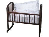 Royal Classic Cradle Bedding - Color Blue - Size 18x36 (Baby Doll: 009243102748)