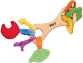 Sassy Earth Brights Wooden Lil Twig Rattle (Sassy: 037977084047)