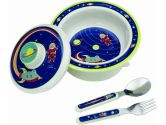 SugarBooger by Ore' Covered Bowl Set, Outerspace (SugarBooger by Ore': 732389014407)