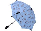 ShadyBaby Sock Monkey Stroller Parasol, SPF 50+ Stroller Umbrella - - 24" Diameter (ShadyBaby: 718122241354)