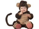 Lil Characters Infant Monkey Costume, Brown/Tan, 18-24 Months (Incharacter: 843269004347)