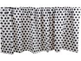 Tadpoles Damask Window Valance - Black/White (Unknown: 082072506093)