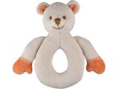 Miyim Simply Organic Knit Rattle Teether, Bear, 0-3 Months (miYim: 084828281032)