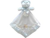 Personalized ABC Blocks Teddy Bear Security Blanket (blue) (Baby Gift Idea: 819898004324)