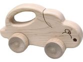 Maple Landmark 73150 SCHOOLHOUSE NATURALS PUSH N PULLS- BUNNY (Maple Landmark: 679952731500)