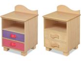 Room Magic RM01-GT Natural Nightstand, Girl Teaset (Room Magic: 894412002055)