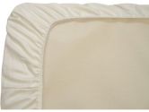 Naturepedic Organic Cotton Sheet Crib Fitted Sheet in Ivory (Naturepedic Organic Mattresses: 890358002531)