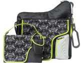 JJ Cole JMSBD System Diaper Bag, Black Damask (JJ Cole: 614002300091)