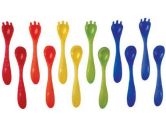 Nuby Wash or Toss Toddler Utensils 30 pack - 15 spoons and 15 forks - BPA FREE (Nuby: 048526911820)