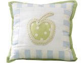 Sumersault Vintage Patch Decorated Pillow (Sumersault: 739738062911)