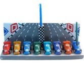 Gift Mark Themed Menorah, Racway (Gift Mark: 609036017268)