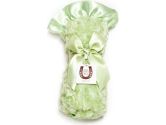 Max Daniel Baby Rosebuds and Satin Throw - Celery (Max Daniel Baby: 896820001767)