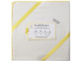 SwaddleDesigns Organic Ultimate Receiving Blanket, Dots and Hearts, 1 Pack (SwaddleDesigns: 810284011568)