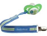 Booginhead Pacifier Holder, Blue/Green/White (BooginHead: 899139001305)