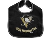 Mcarthur Pittsburgh Penguins 2-Tone Snap Baby Bib (McArthur: 099606012296)