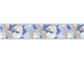 Blue and Khaki Camo Army Camouflage Baby, Kids and Teens Wall Paper Border by Sweet Jojo Designs (Sweet Jojo Designs: 846480003212)