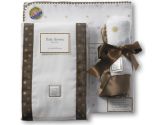 Swaddledesigns Gift Set Little Dots, Blue/Mocha (SwaddleDesigns: 810284012466)