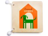 Kid O Animal Homes Wooden Book (Kid O: 843583001251)