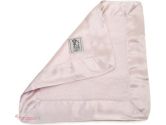 Little Giraffe Pink Satin And Chenille Blanky (Little Giraffe: 845554001581)