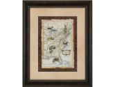 Green Frog Art Framed Art, Eastern States Map (Green Frog Art: 815018012149)