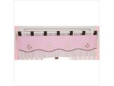 GEENNY Window Valance For Boutique Pink Brown Butterfly 13 PCS Crib Bedding Set (GEENNY: 813026010836)