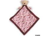 Raspberry Baby Bear Security Blanket (Ganz: 661371287188)