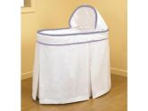 Forever Mine Bassinet Set with Lavender Trim (Baby Doll: 009243029489)