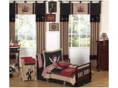 Treasure Cove Pirate Toddler Bedding 5 pc set by Sweet Jojo Designs (Sweet Jojo Designs: 810519012834)